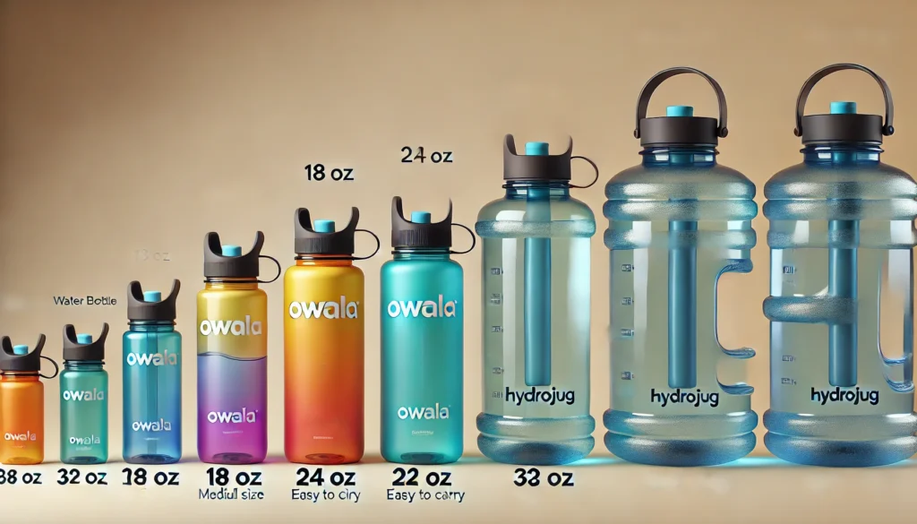 Choose Between Owala Water Bottle and HydroJug