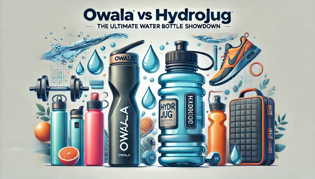 Choose Between Owala Water Bottle and HydroJug