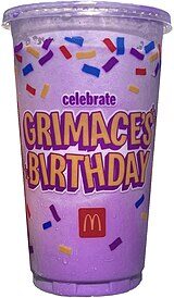 THE PRINCE FAMILY DRINK MCDONALD'S GRIMACE SHAKE